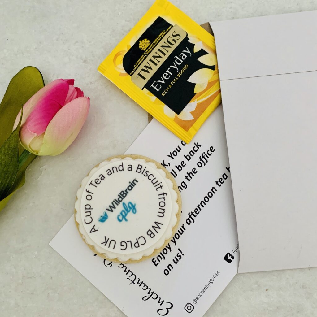 cup of tea and biscuit for businesses