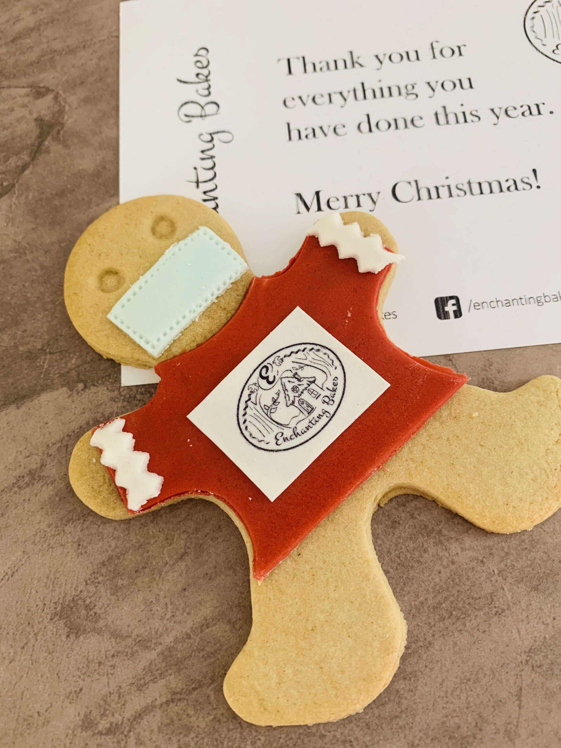 Corporate Gifting Biscuits at Christmas - Enchanting Bakes