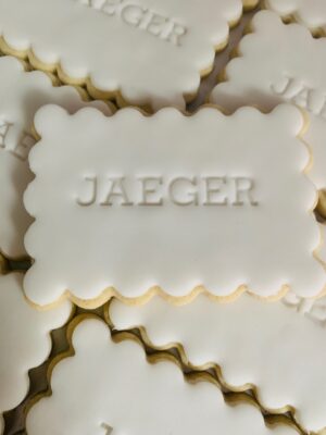imprinted logo biscuits
