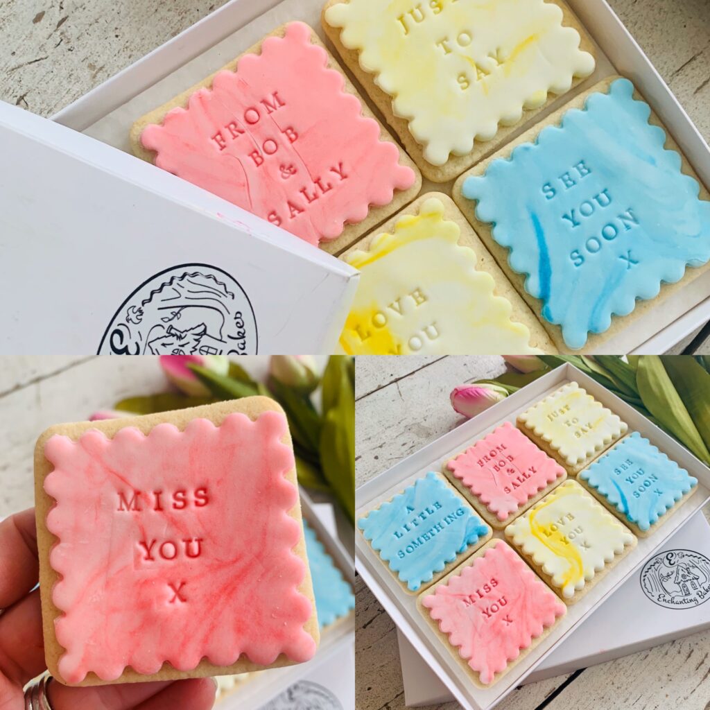 Sending biscuits by post: Enchanting Bakes