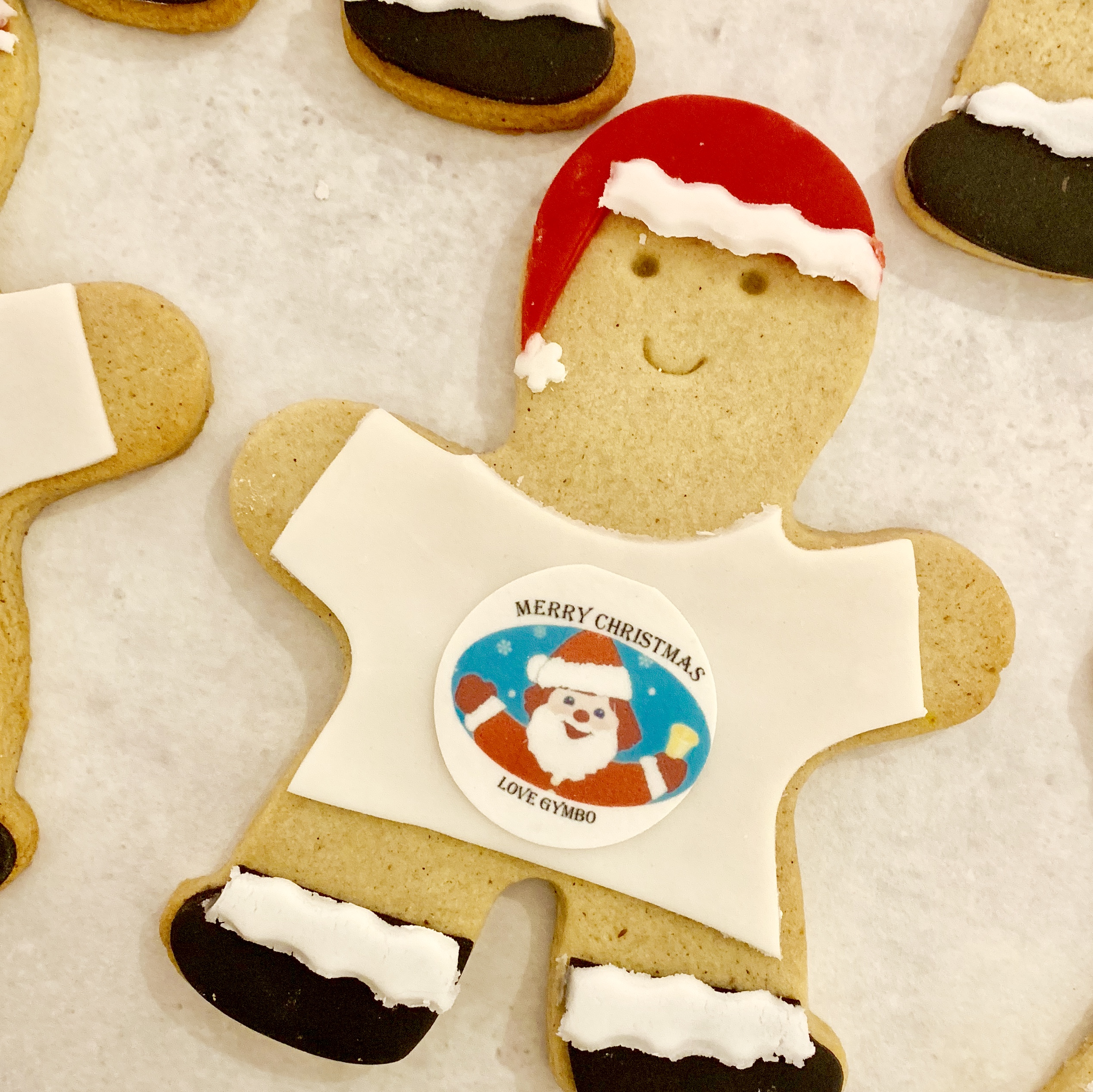 branded christmas gingerbread men