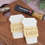 thank you coffee cup biscuits