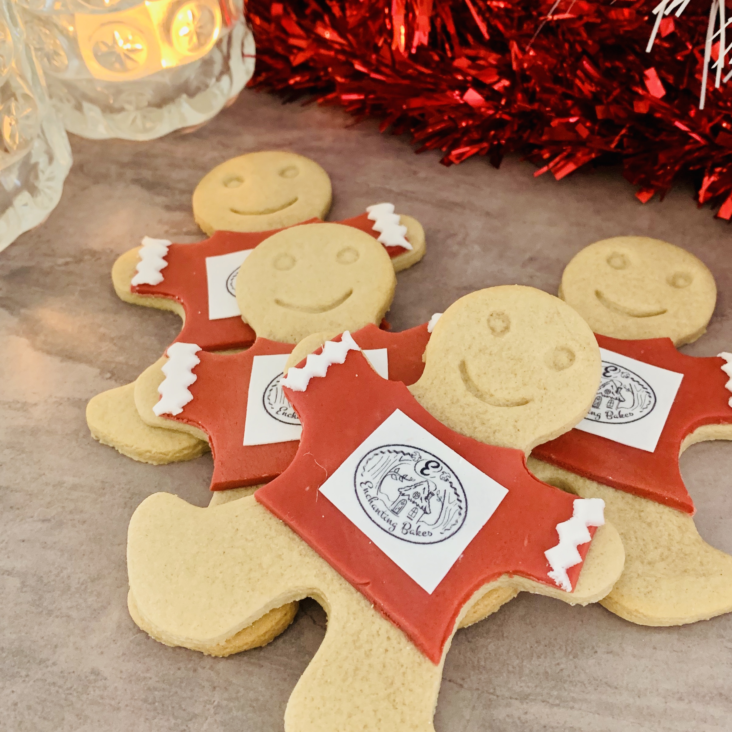 branded gingerbread man