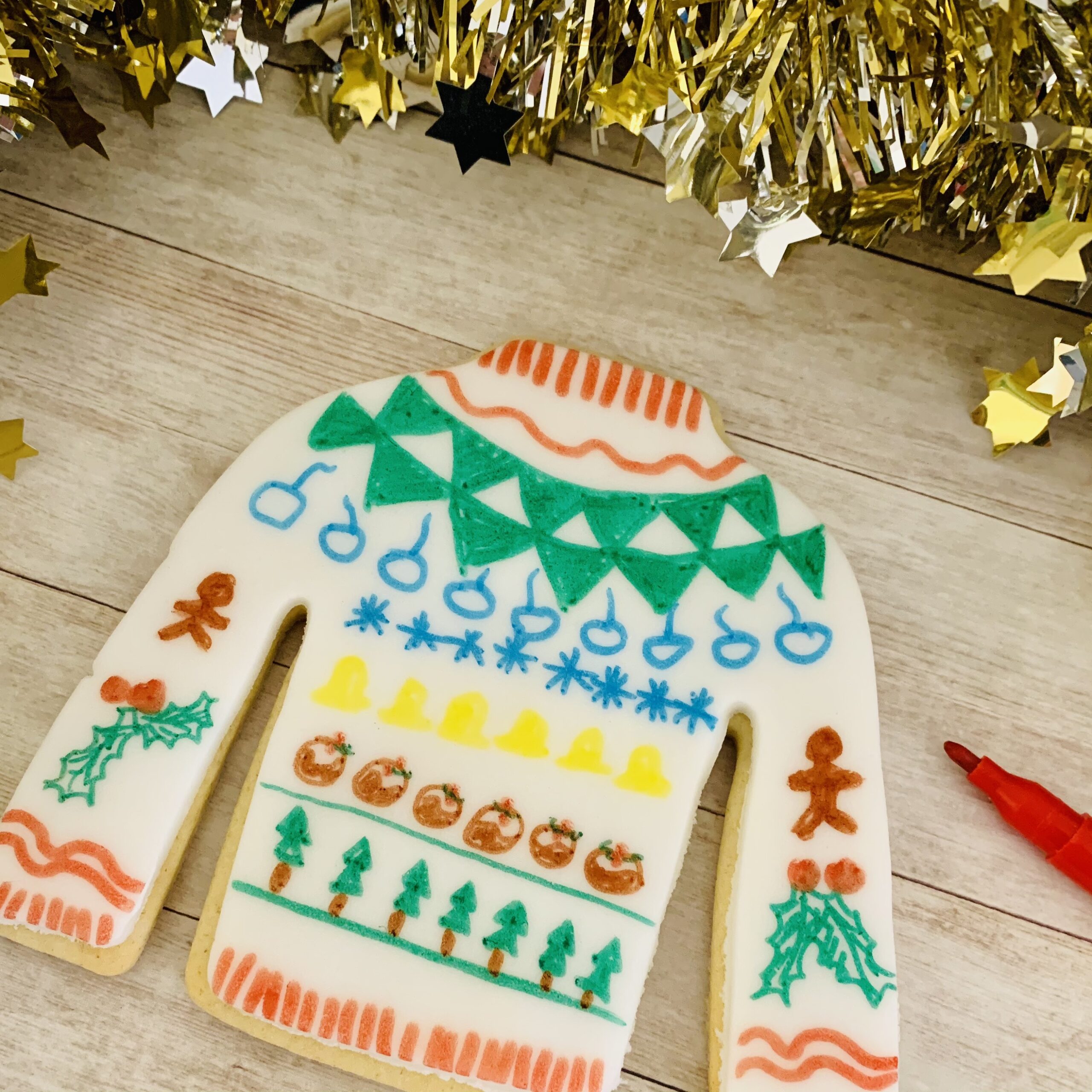 christmas jumper biscuits