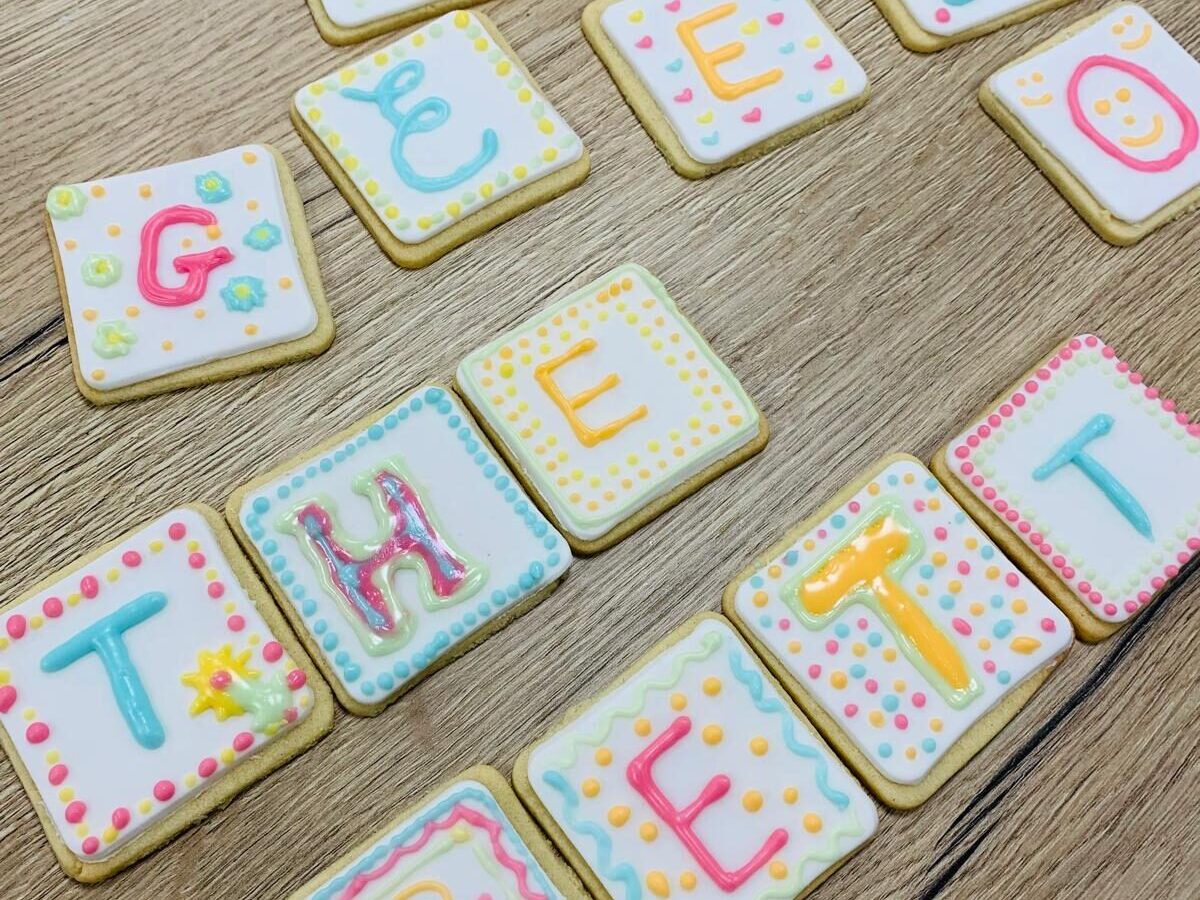 custom biscuit decorating workshop