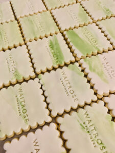 imprinted logo biscuits