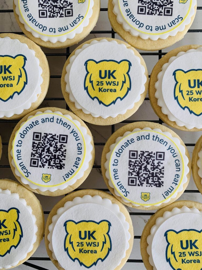 QR code biscuit