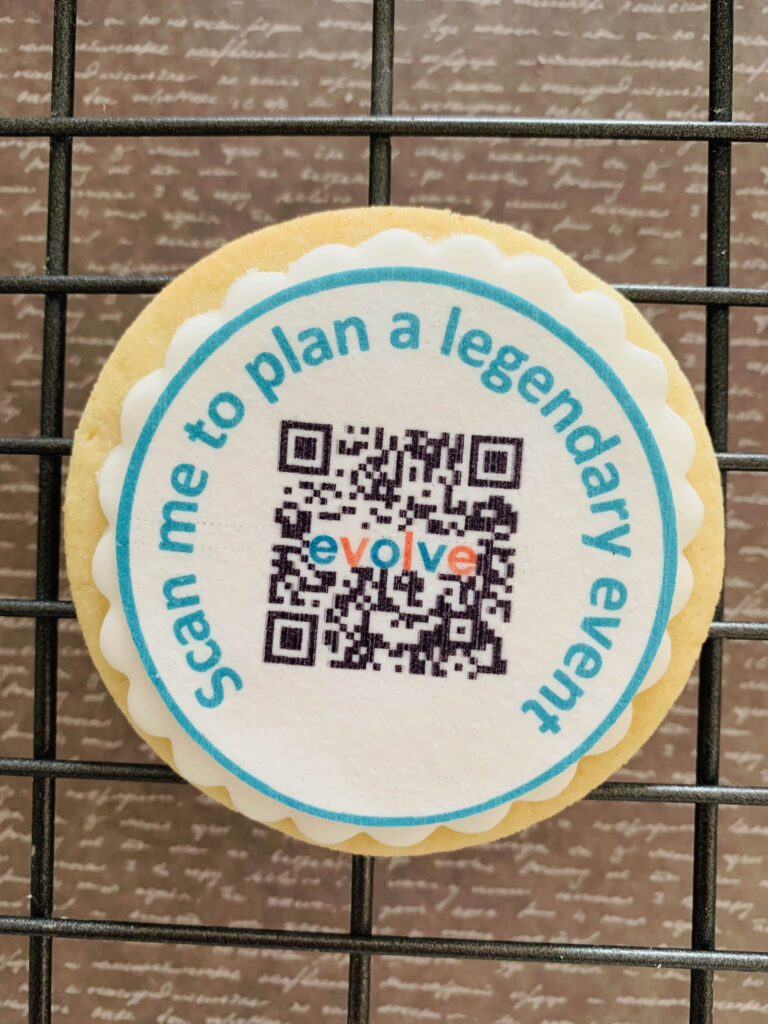 QR code biscuits