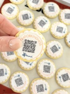 QR code biscuits